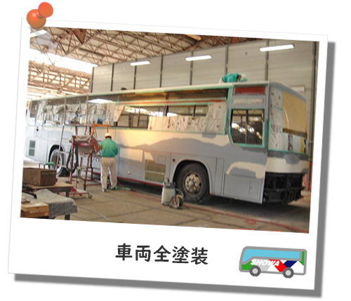 車両全塗装